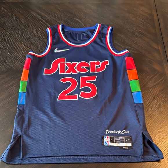 Philadelphia 76ers Nike City Edition Nba Swingman JerseyMen's Sz Medium Simmons